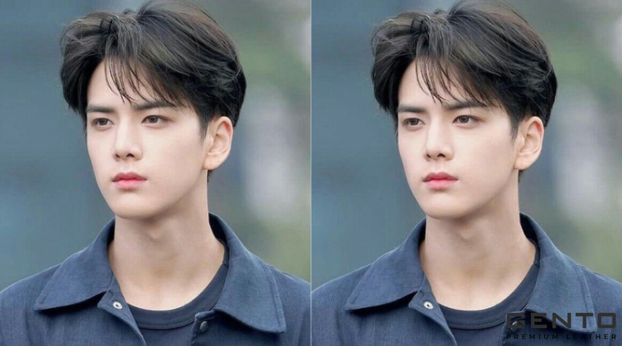 Uốn phồng tóc ngắn nam rẽ ngôi lịch lãm