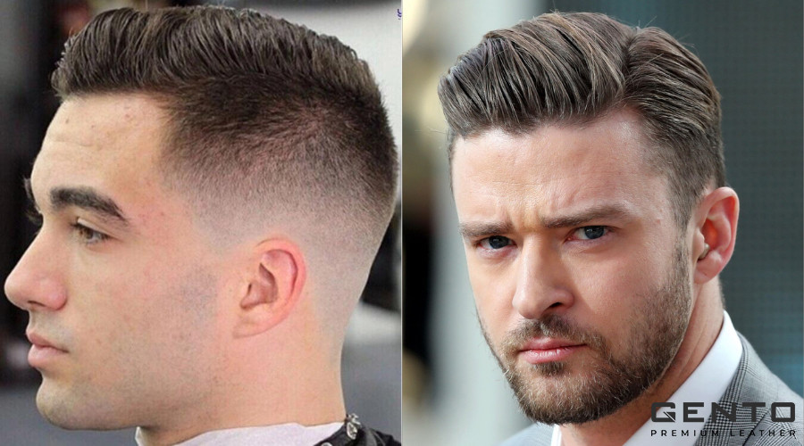 Uốn tóc ngắn nam phù hợp mặt tròn