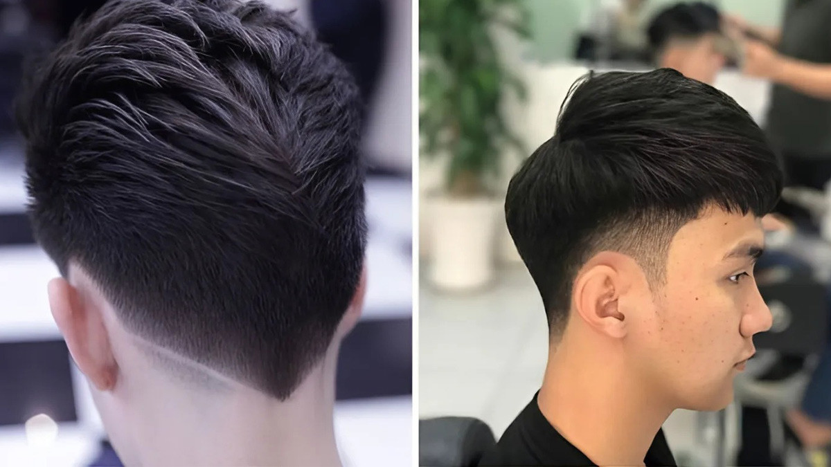 Ưu điểm của kiểu tóc gáy nhọn phù hợp nhiều dáng mặt