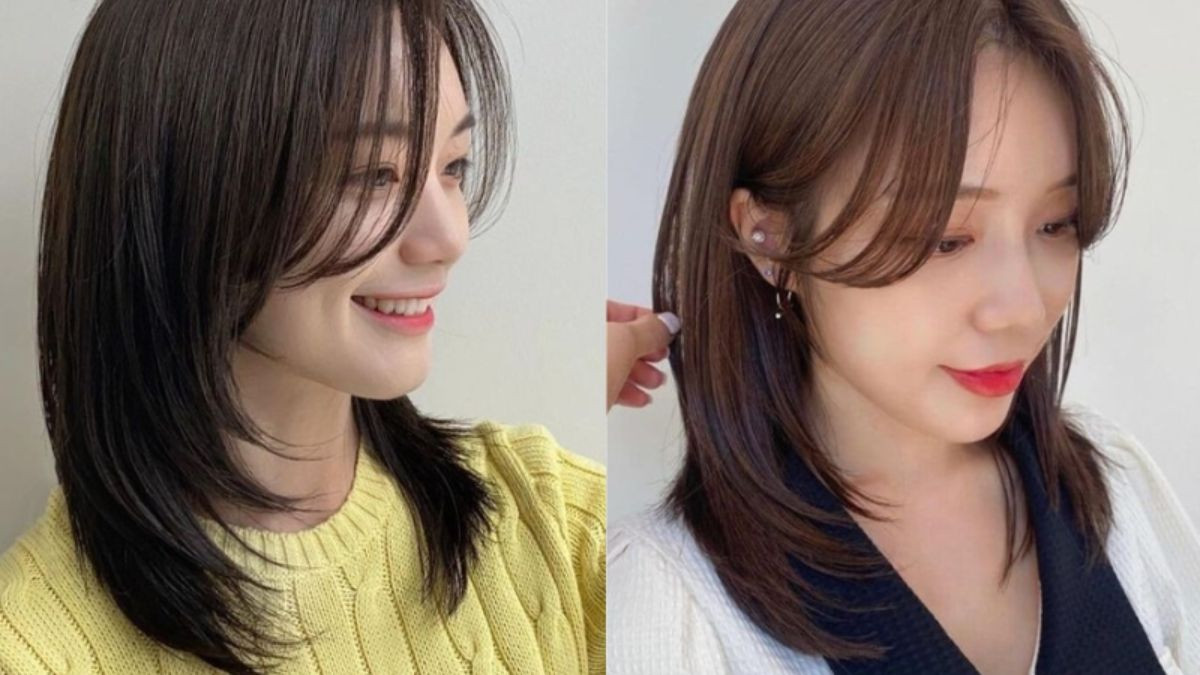 Vẻ đẹp duyên dáng với kiểu tóc đẹp ngang vai duỗi cụp tự nhiên