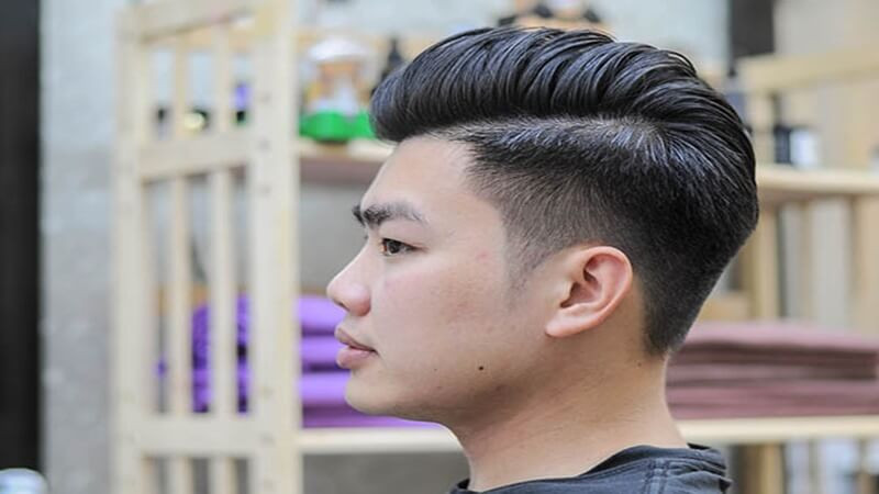 Vẻ đẹp lịch lãm với kiểu tóc Pompadour chụp kỷ yếu nam