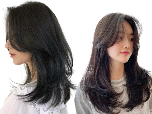 Vẻ đẹp thanh lịch của kiểu tóc dài thẳng layer