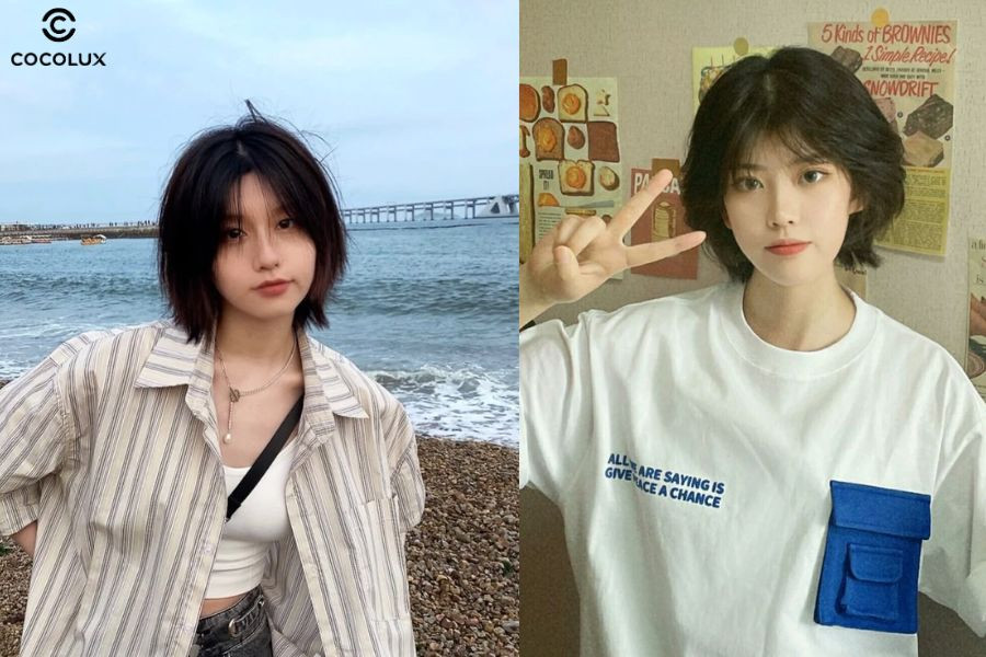 Vẻ đẹp tinh tế của kiểu tóc tomboy layer Nhật Bản với các lớp cắt mềm mại, tạo nét gần gũi