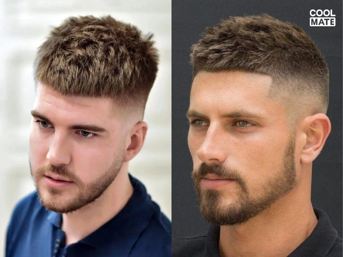 Vẻ ngoài cá tính, năng động với kiểu tóc đầu đinh Long Buzz Cuts có phần đỉnh đầu dài hơn truyền thống