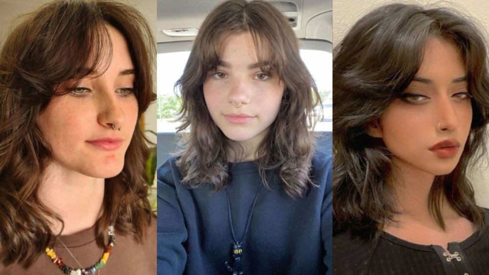 Wolfcut bob xoăn độc đáo
