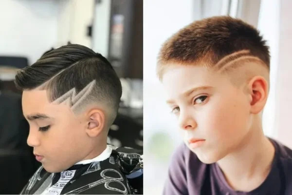 Bé trai sành điệu với kiểu tóc Undercut