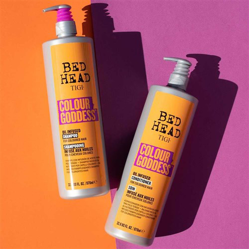Bộ dầu gội xả Tigi Bed Head Colour Goddess giữ màu tóc nhuộm