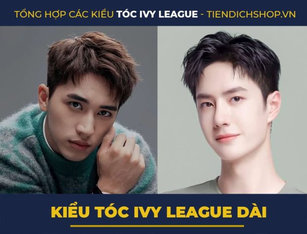 Các kiểu tóc Ivy League dài lịch lãm và hiện đại cho nam giới