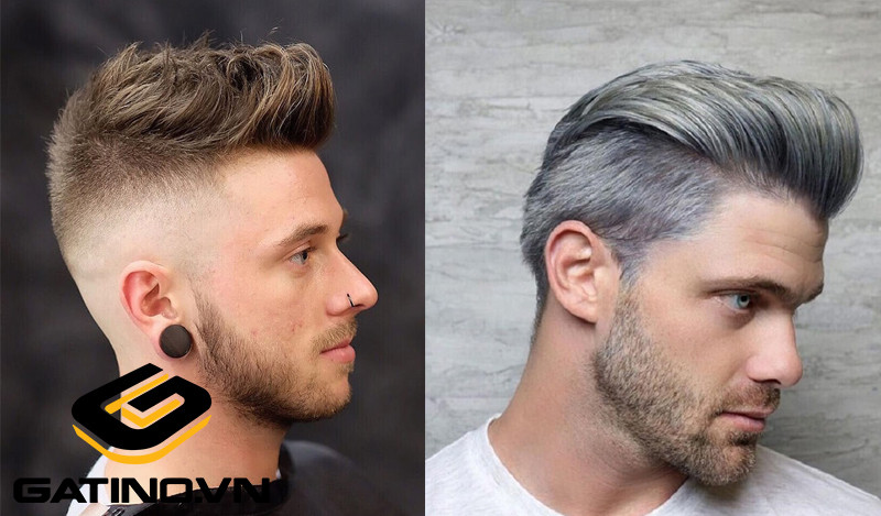 Chàng trai tóc ngắn với kiểu nhuộm Ombre hiện đại và nổi bật