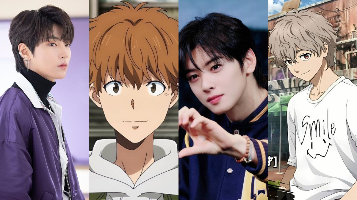 Chàng trai với kiểu tóc anime đẹp thư sinh, nhã nhặn
