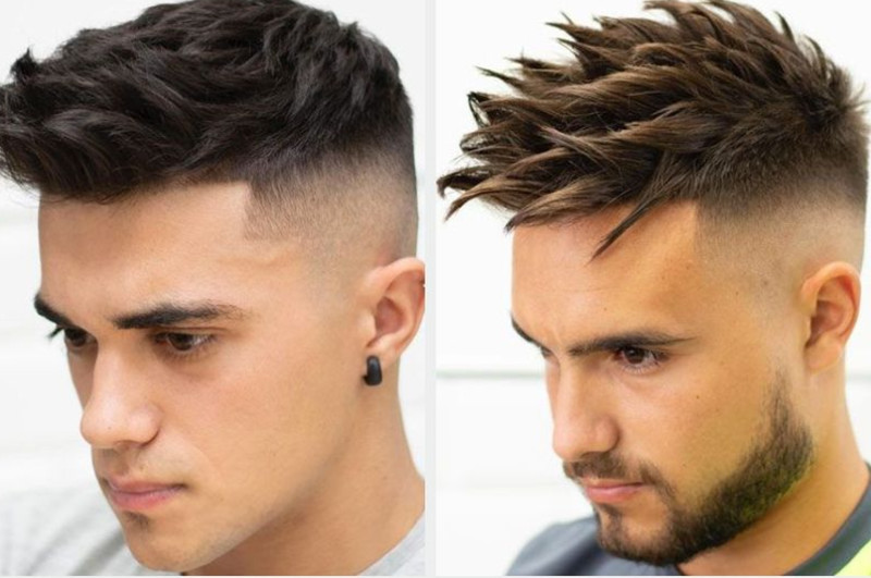 Chàng trai với kiểu tóc nam thể thao layer cắt tỉa nhiều lớp bồng bềnh