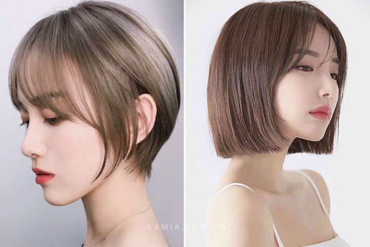 Cô gái cá tính với kiểu tóc ngắn hiện đại