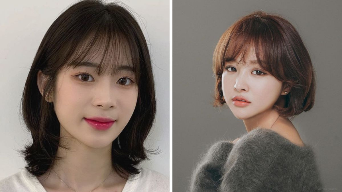 Cô gái với kiểu tóc layer nữ mái bay ngắn hiện đại