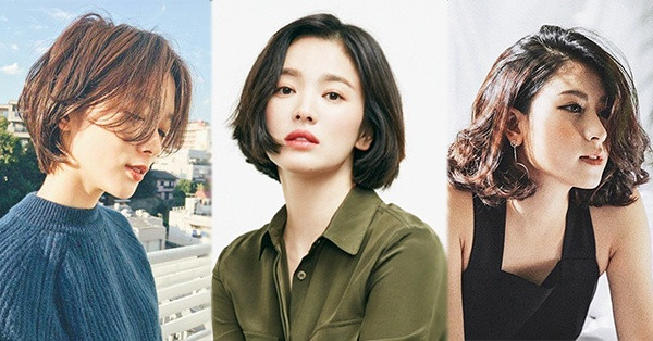 Dáng tóc ngắn đẹp làm mềm mại gương mặt vuông