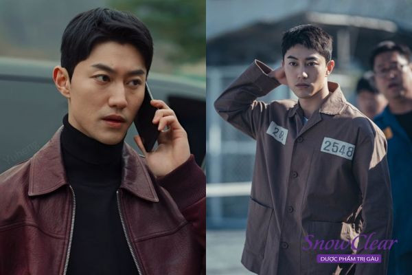 Diễn viên Kwak Dong Yeon với kiểu tóc Ivy League Jerry trong phim Big Mouth