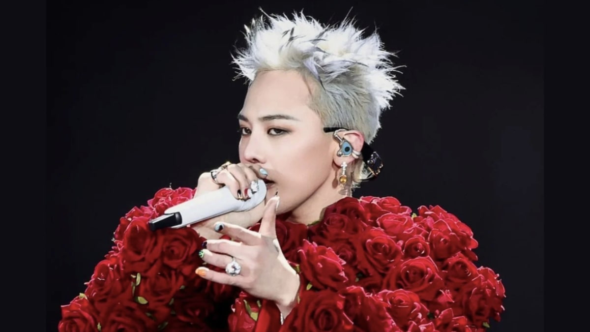 G-Dragon với kiểu tóc Ivy League tạo ấn tượng