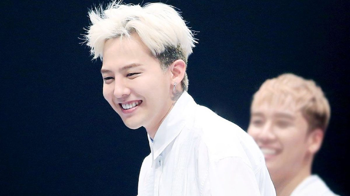 G-Dragon với textured fringe cá tính