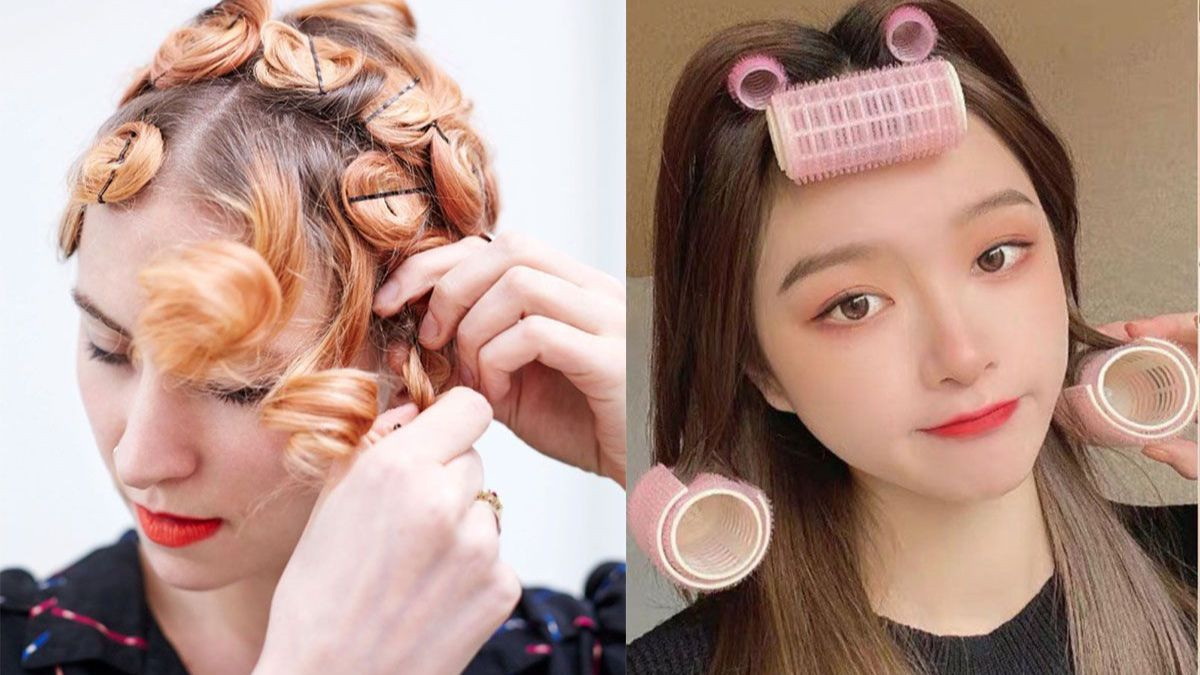 Hình ảnh cận cảnh mái tóc xoăn mềm mại, hướng dẫn chăm sóc **tóc xoăn tại nhà** để giữ nếp và độ bóng mượt.