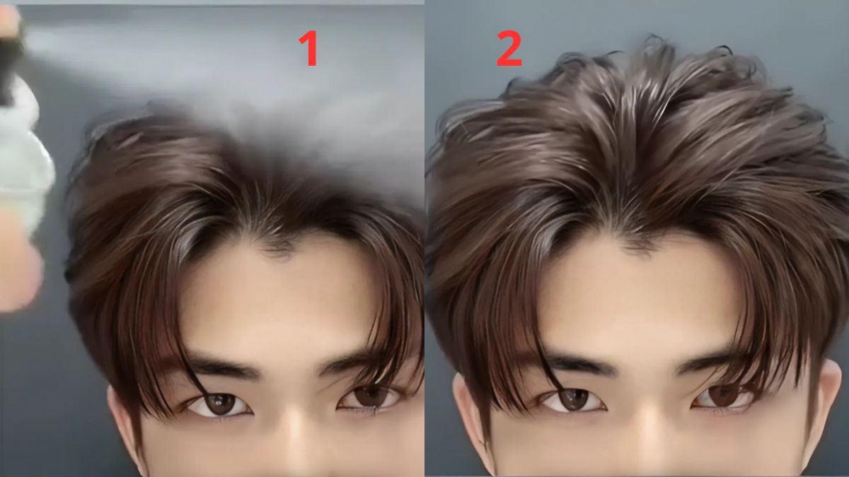 Hoàn thiện kiểu tóc ấn tượng với sáp và gôm xịt giữ nếp như Quang Hùng MasterD