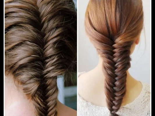Hướng dẫn tạo kiểu tóc tết đuôi cá lệch vai đơn giản