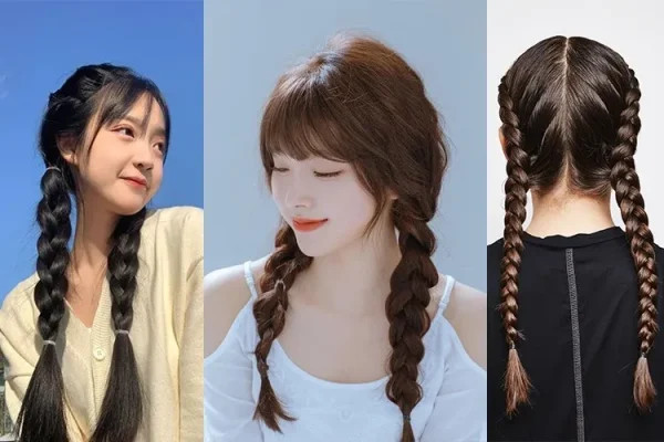 Hướng dẫn tết tóc hai bên đơn giản cho mọi dịp