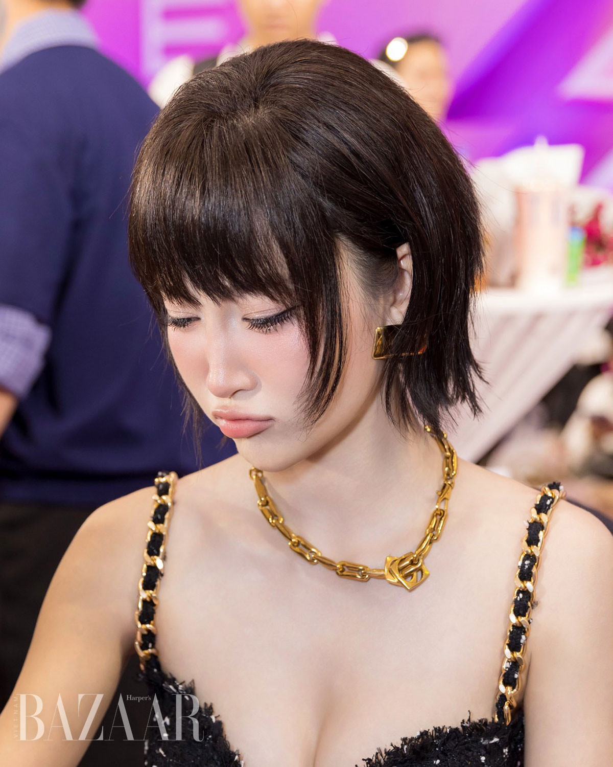 Juky San với kiểu tóc babydoll Hime cut