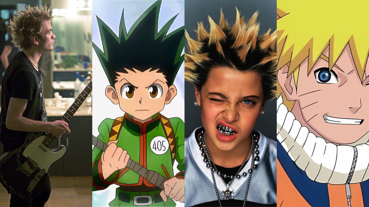 Kiểu tóc anime đẹp gai nhọn mạnh mẽ, đầy cá tính