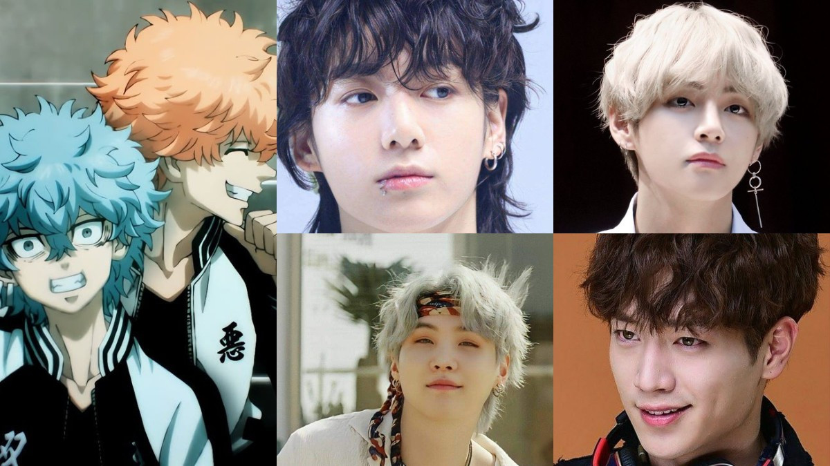Kiểu tóc anime đẹp uốn xoăn nhẹ nhàng, thân thiện