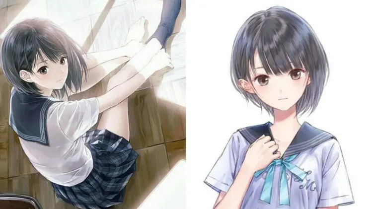 Kiểu tóc anime nữ đẹp Bob ngắn thanh lịch giúp mái tóc trông dày hơn