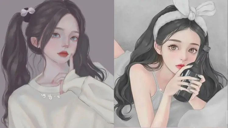 Kiểu tóc anime nữ đẹp nhuộm hồng ngọt ngào đầy cuốn hút