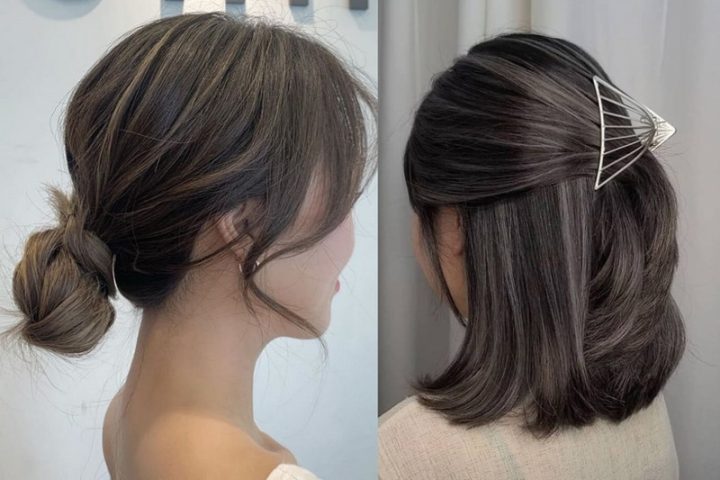 kiểu tóc bob ngang cằm