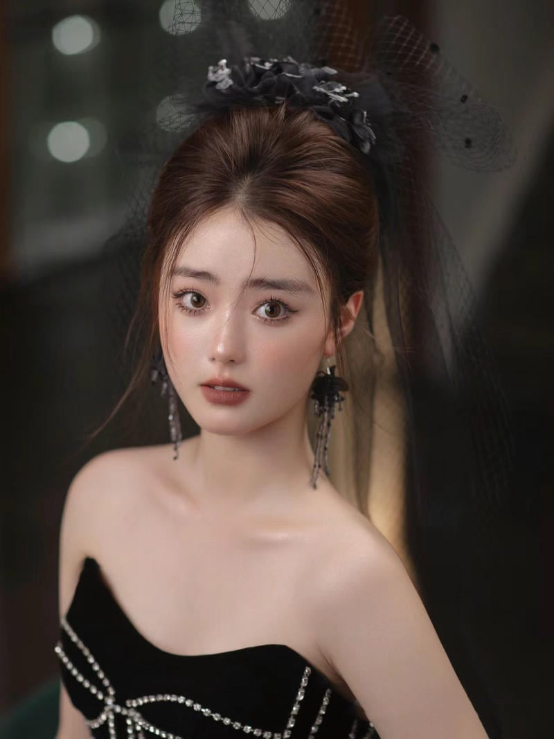 Kiểu tóc búi đánh rối trẻ trung, phong cách