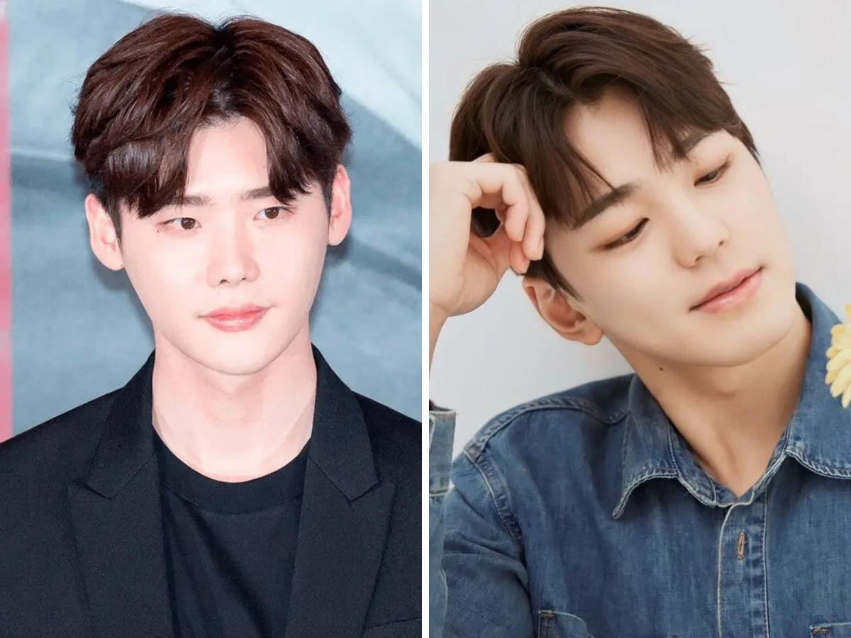 Kiểu tóc comma hair nam chia ngôi giữa