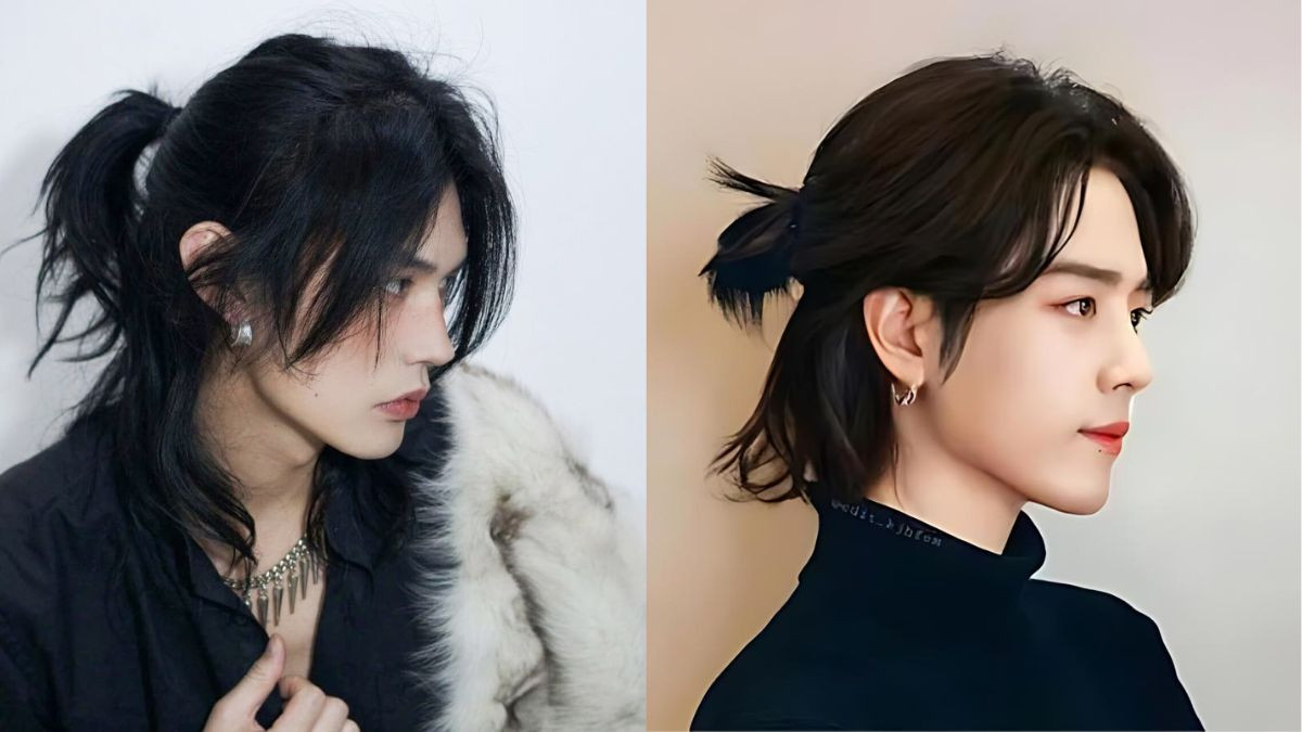 Kiểu tóc cột nam để mái đầy phong cách