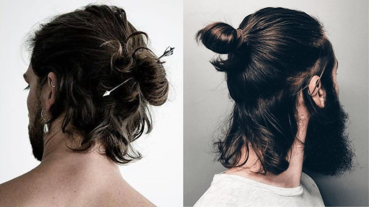 Kiểu tóc cột nam Layer mạnh mẽ