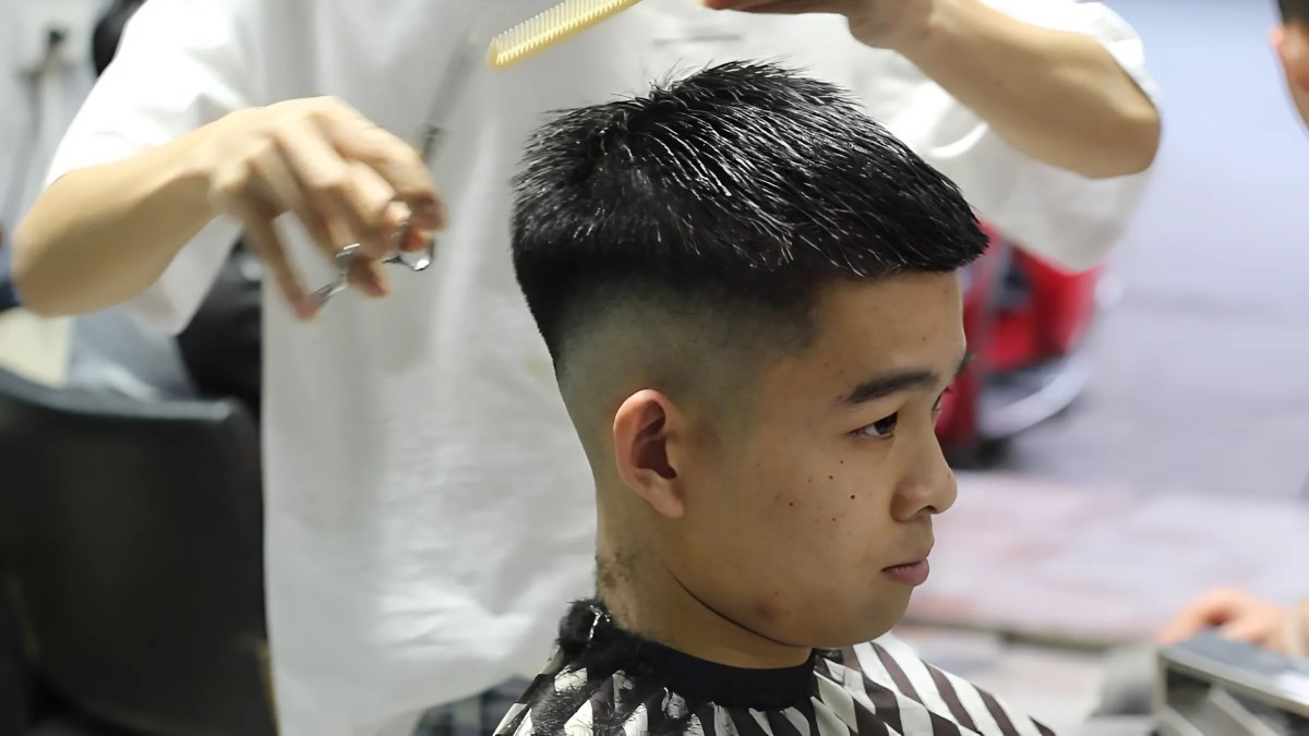 Kiểu tóc Crop nam Mohican