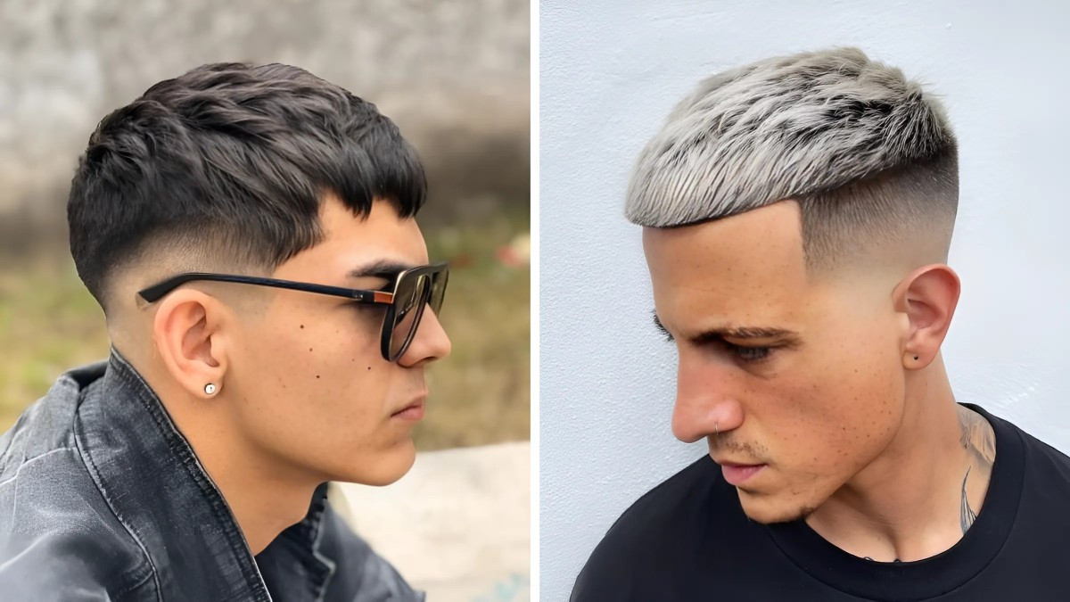 Kiểu tóc Crop Textured 