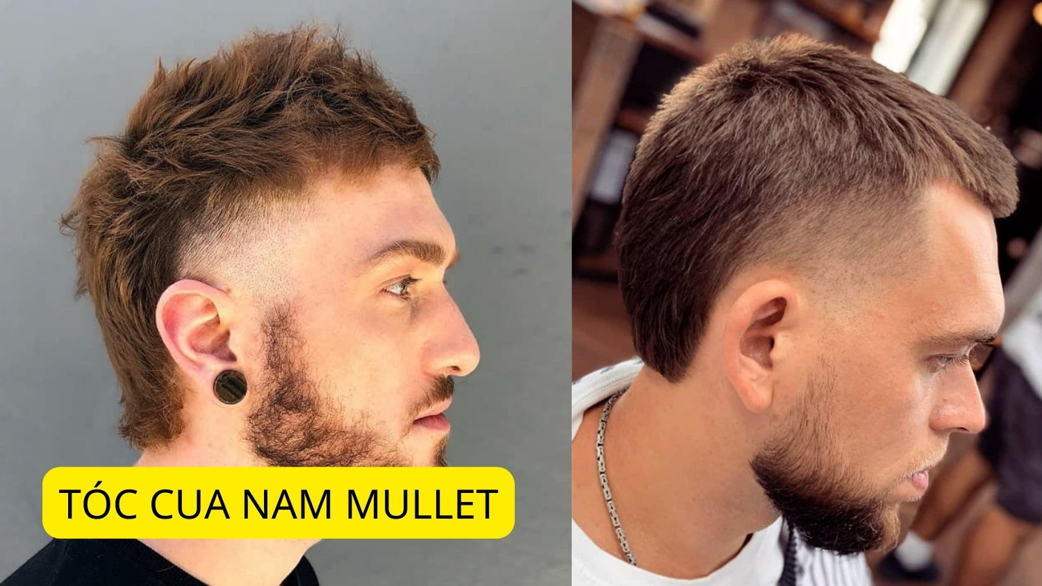 Kiểu tóc cua nam Mullet cá tính