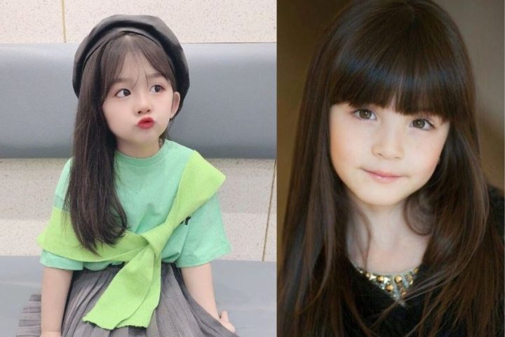 Kiểu tóc dài tự nhiên cho bé gái 12 tuổi trông dịu dàng