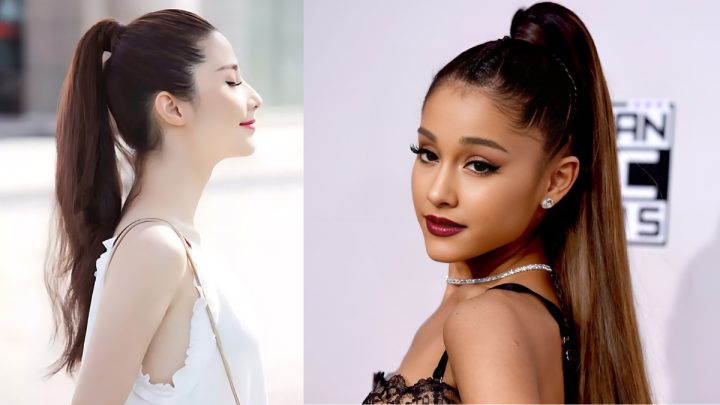 Kiểu tóc đuôi ngựa cao cá tính cho bạn gái