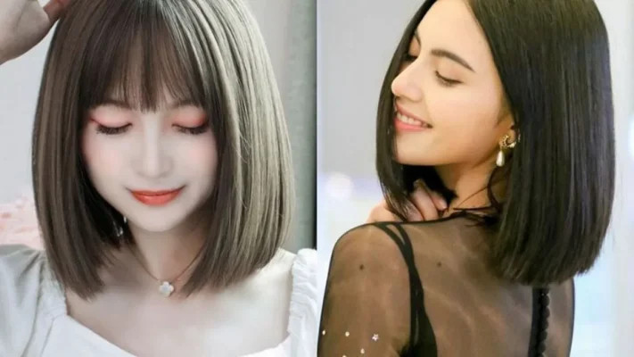 Kiểu tóc duỗi phồng cho tóc ngắn