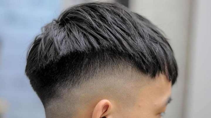 Kiểu tóc fade ngắn gọn đẩy cao 2 bên