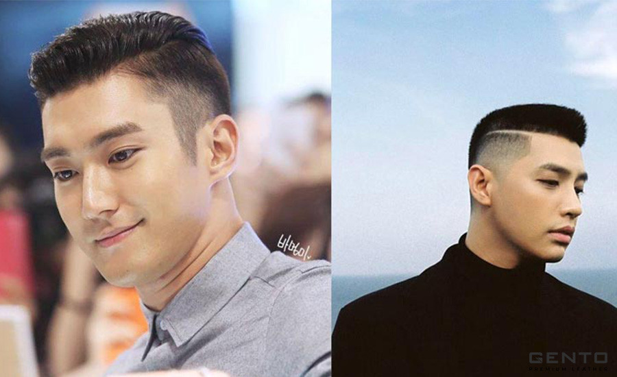 Kiểu tóc Flat Top Undercut.