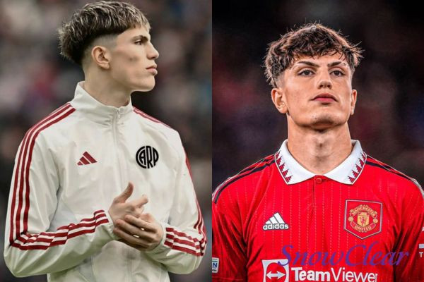 Kiểu tóc French Crop cổ điển mang lại vẻ ngoài lịch lãm cho Garnacho