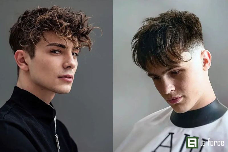Kiểu tóc Fringe nam mặt chữ điền lãng tử và thu hút