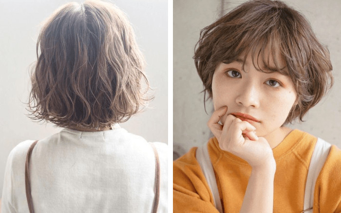Kiểu tóc gợn sóng Bob hiện đại che khuyết điểm mặt vuông