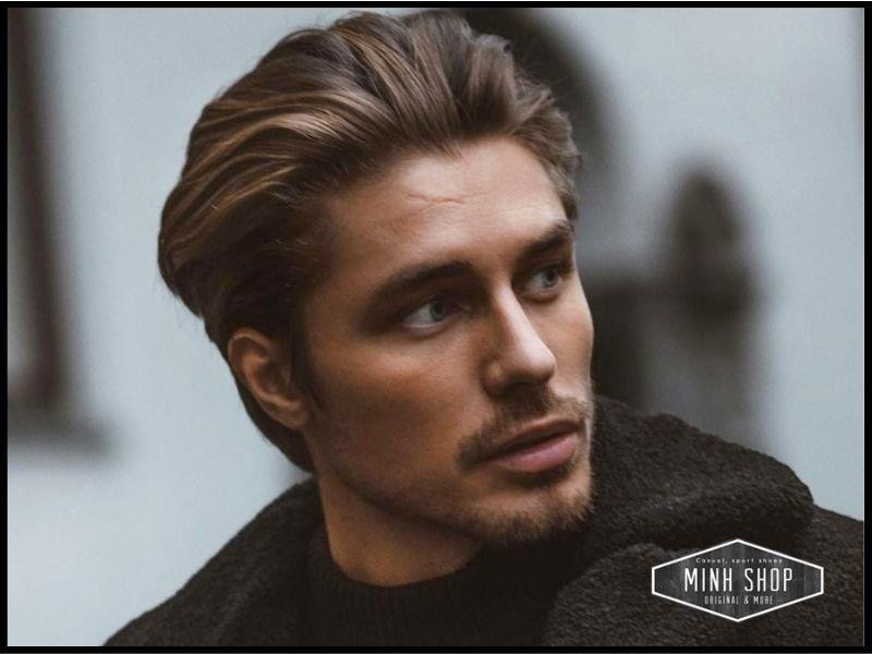 Kiểu tóc hói nam Slick Back lịch thiệp