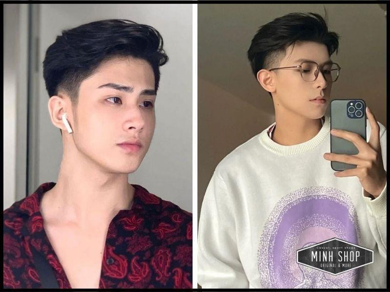 Kiểu tóc hói nam Undercut vuốt ngược phong độ