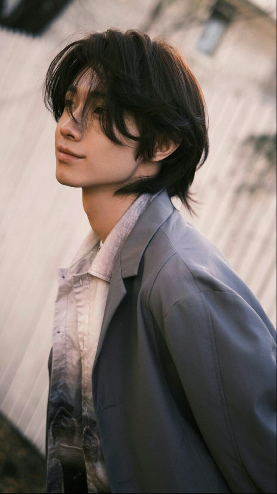 Kiểu tóc Layer bồng bềnh cho nam giới mặt dài