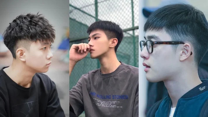 Kiểu tóc layer bung fade sành điệu